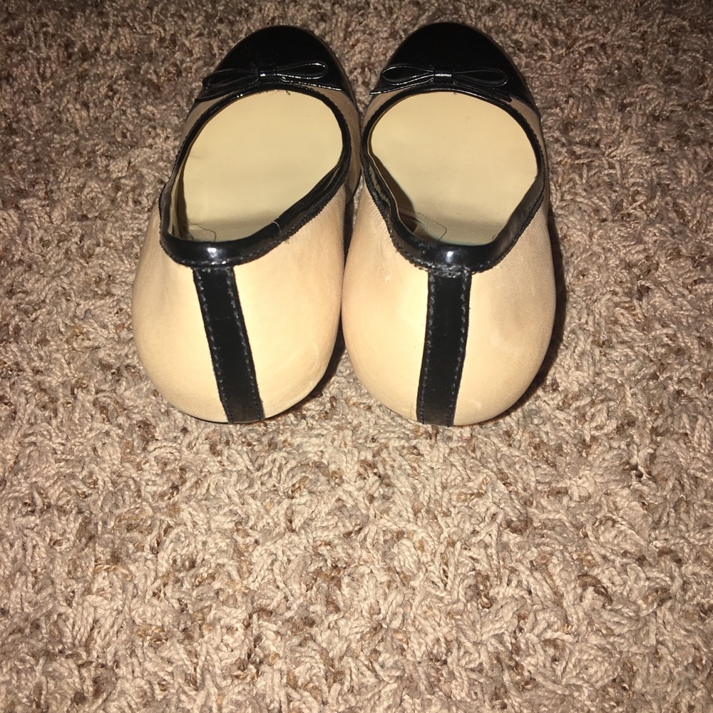 Black and pink heels